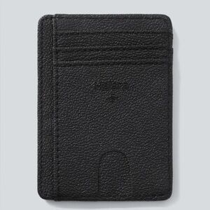 New Halara Black PU Card Holder